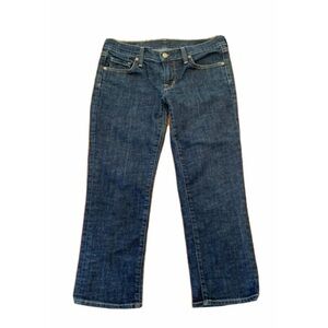 CITIZENS OF HUMANITY Sz 28 Kelly #063 Low Waist Cropped Stretch Jeans